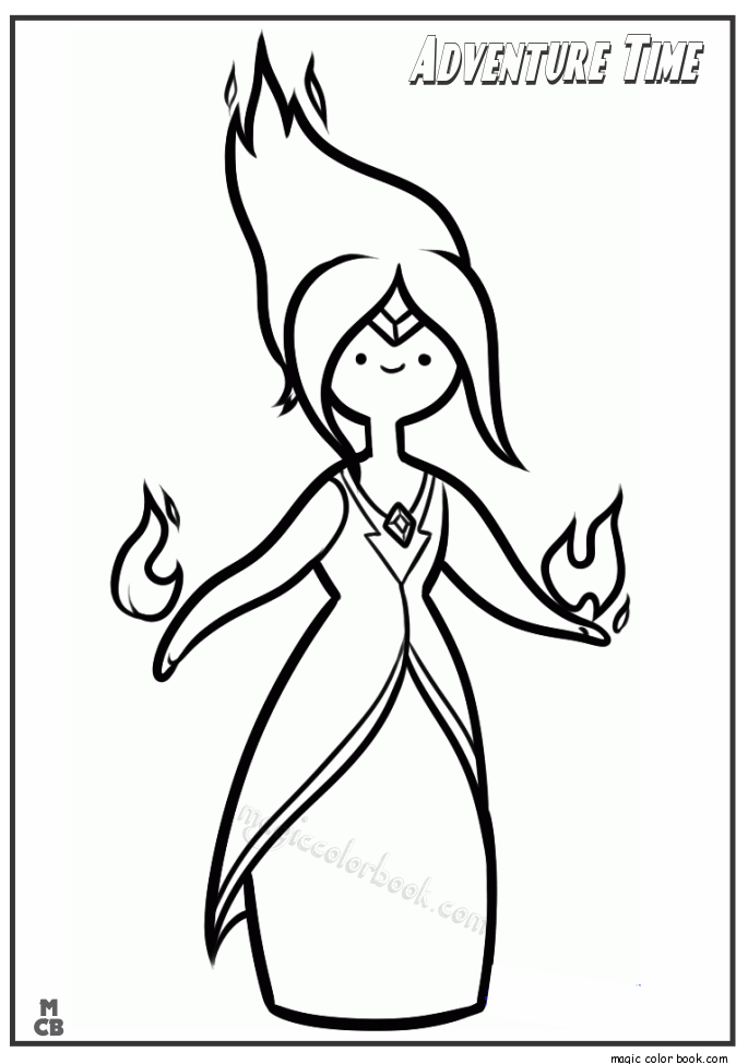 685x975 Adventure Time Coloring Pages