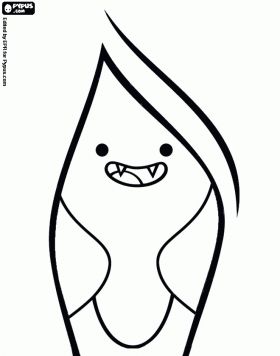 280x356 Adventure Time Coloring Pages Marceline Coloring Amp Printables