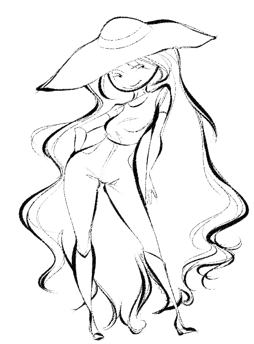 517x701 Doodle Marceline By Starrytumble