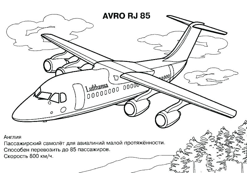 800x562 Plane Coloring Page A Is For Airplane Coloring Page Jay Jay Jet