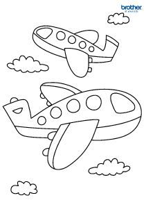 211x298 Printable Aeroplane Coloring Page Kids Arts Amp Crafts