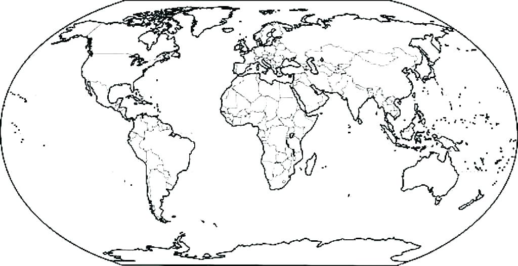 1024x527 Africa Map Coloring Pages Map Coloring Page Blank Treasure Map