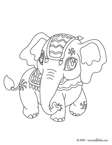 364x470 African Animals Coloring Pages