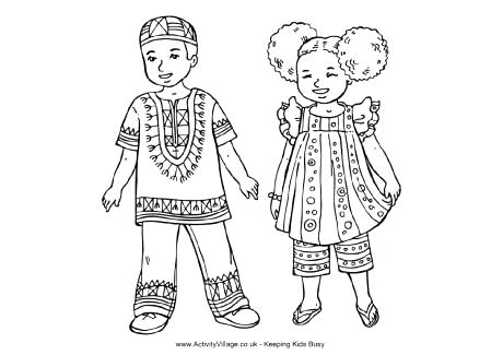 460x325 African Culture Coloring Pages For Gallery For Map Coloring Pages