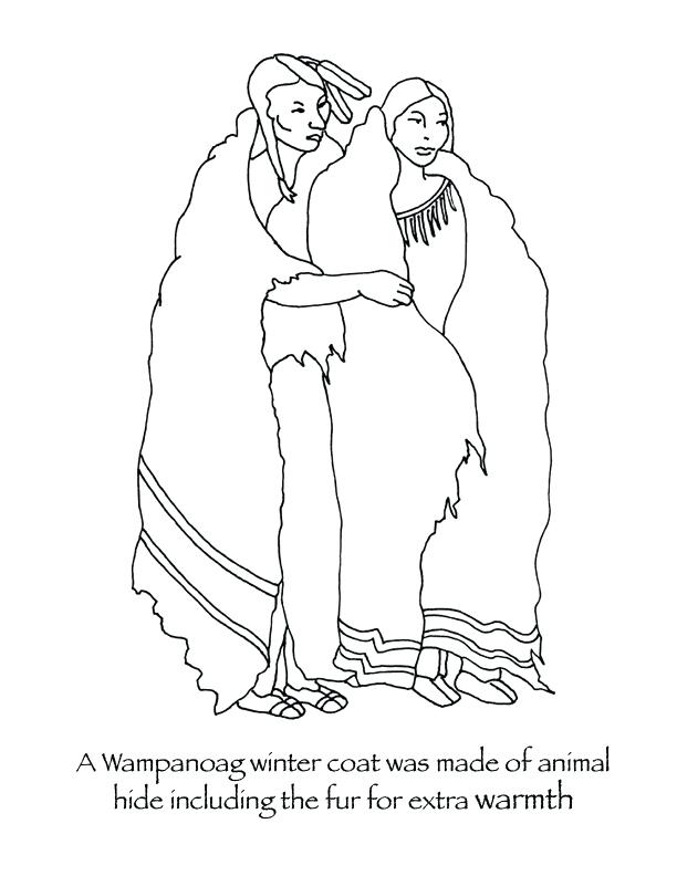612x792 Amazing African Culture Coloring Pages For Pilgrim Winter Coats