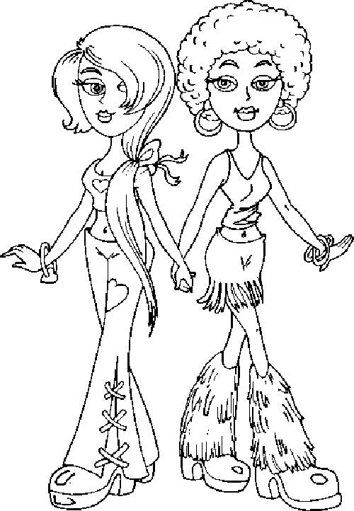 500x722 Sister Coloring Pages
