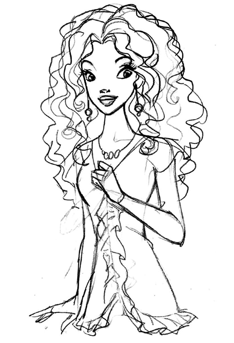 820x1200 African American Coloring Pages