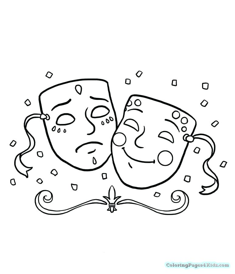 773x902 Mask Coloring Pages Mask Printable Coloring Pages Free African