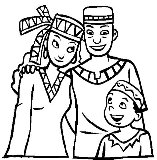 African People Coloring Pages