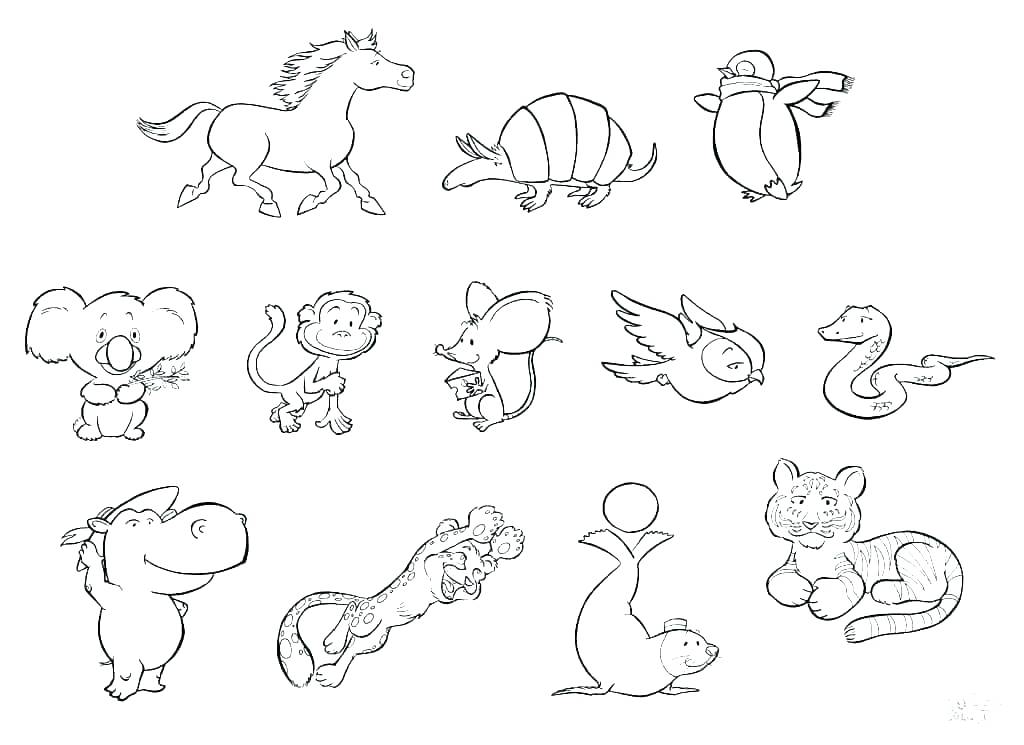 1024x745 Safari Coloring Page Safari Animal Jungle Animals Coloring Page