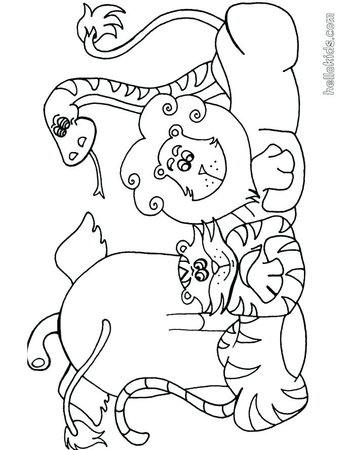 687x888 African Savanna Colouring Pages Coloring Map Page Medium Size