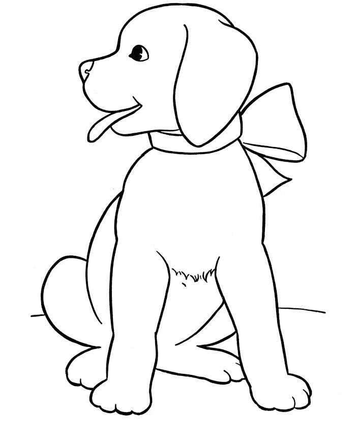 African Wild Dog Coloring Page