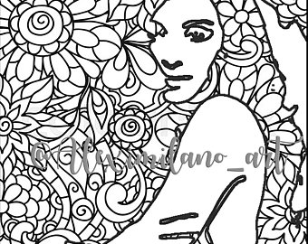 340x270 Soulful Butterflies Fantasy Coloring Adult Coloring Afro