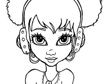 340x270 African American Woman Coloring Pages Coloring