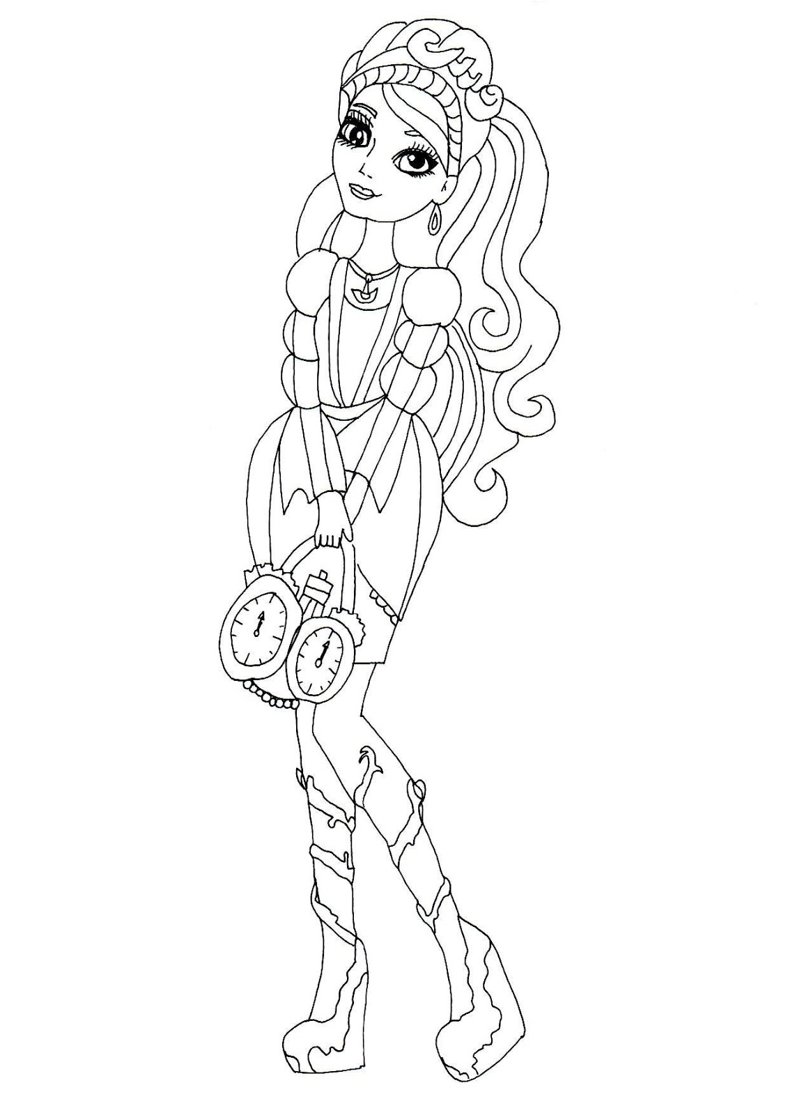 1131x1600 Free Printable Ever After High Coloring Pages Ashlynn Ella Ever