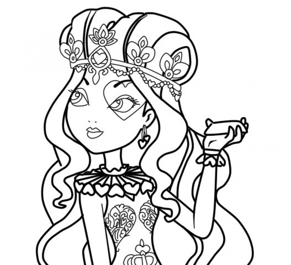 960x874 Get This Printable Ever After High Coloring Pages 00467 !