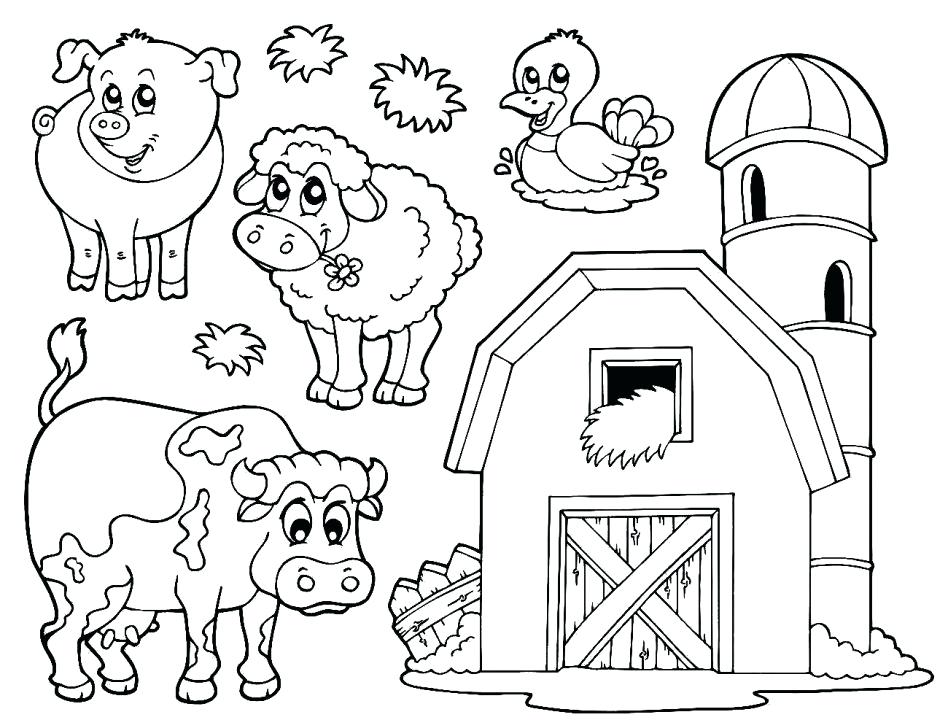 948x720 Farm Coloring Page Free Farm Coloring Pages Colouring In Sheets