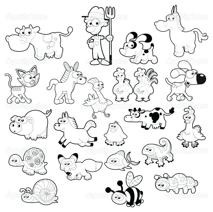736x734 Farmer To Color Farm Anim Coloring Pages Photo For Website Farmer