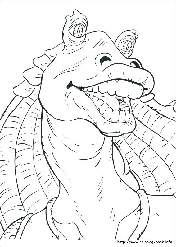 567x794 Ahsoka Coloring Pages