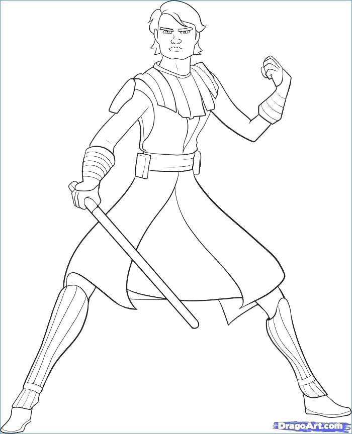 Ahsoka Tano Coloring Pages