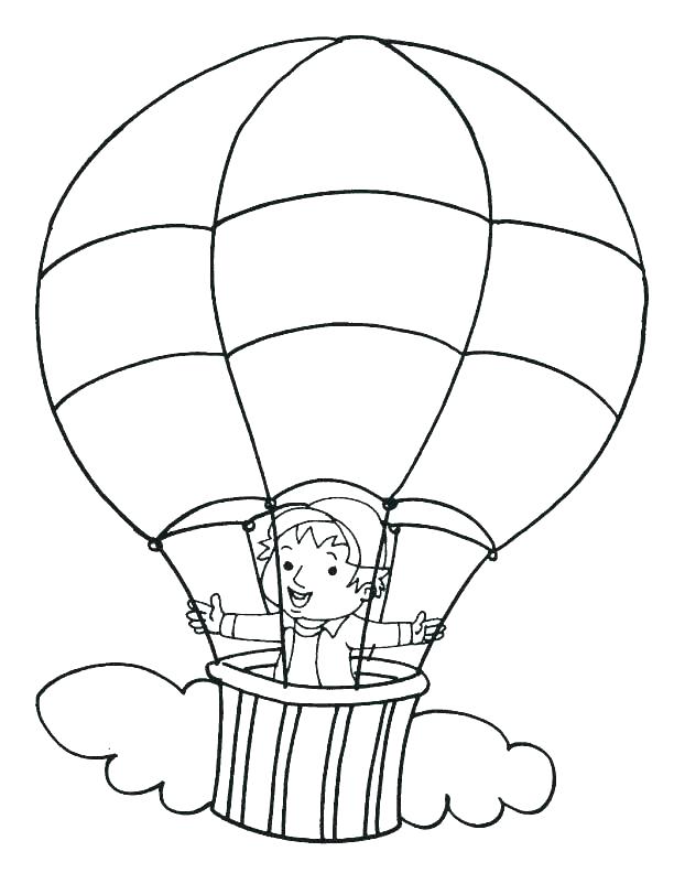 612x792 Coloring Pages Of Balloons Coloring Pages Balloons Coloring Pages
