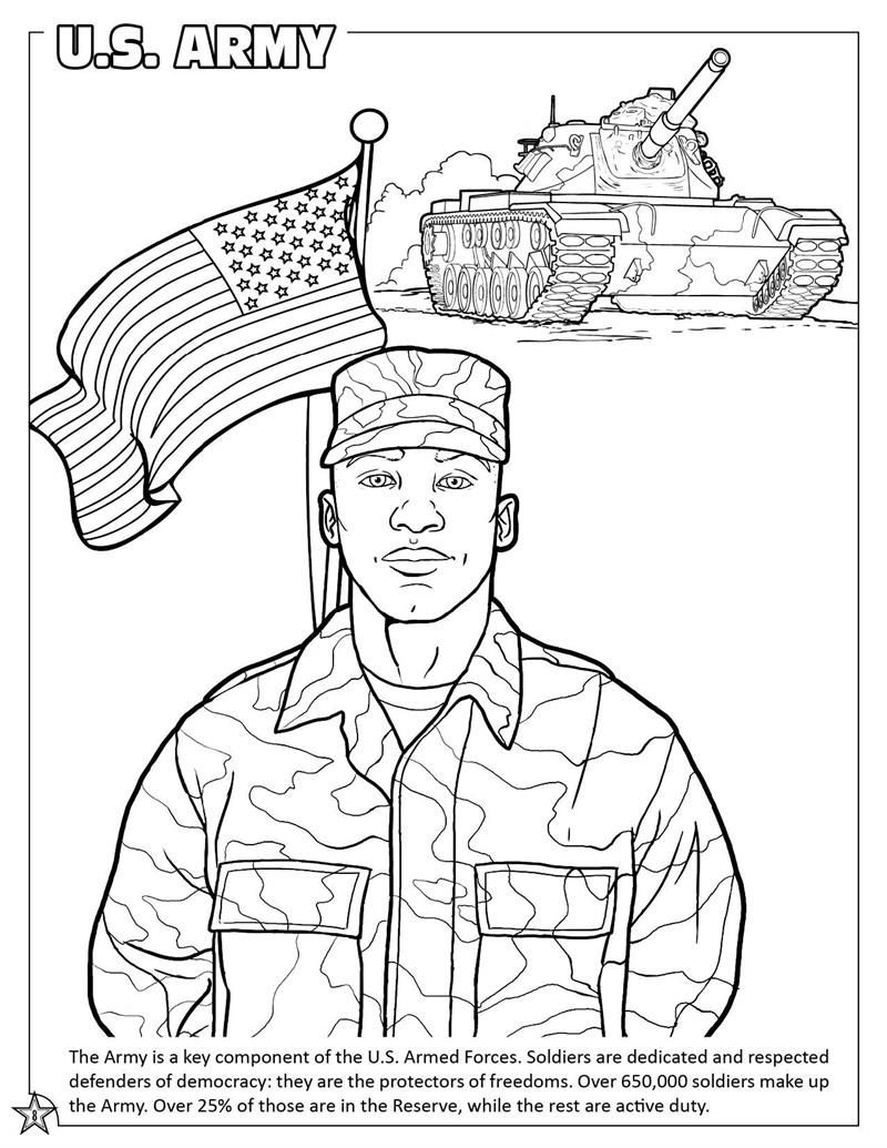 800x1035 Coloring Books United States Armed Forces