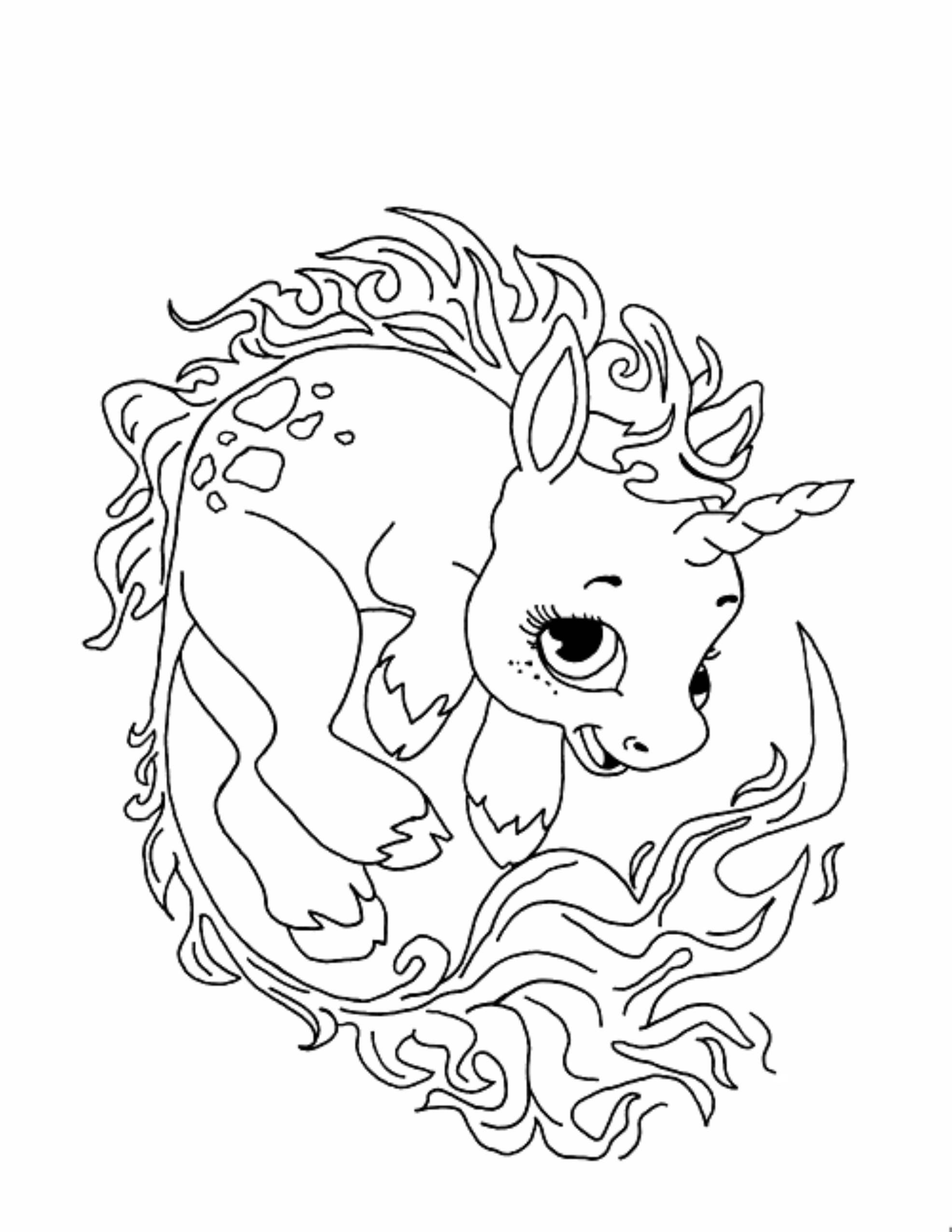 1971x2551 Coloring Book And Pages 47 Fabulous Unicorn Coloring Pages