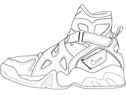 440x330 Air Force Coloring Pages Air Force Shoes Coloring Pages Kids
