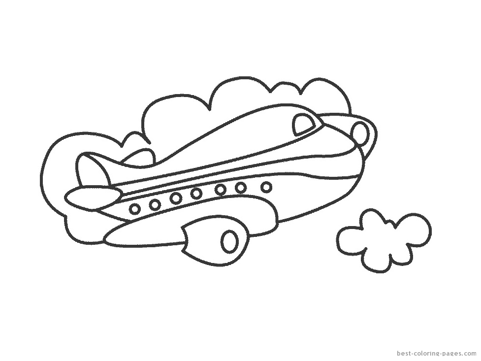 977x733 Transportation Coloring Pages