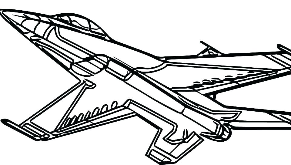 960x544 Airplane Color Pages Blue Airplane Color Pictures