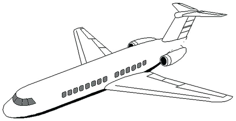 800x409 Airplane Color Pages Airplane Coloring Pages For Kids Download