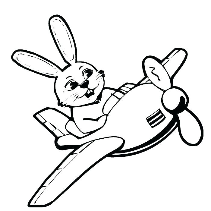 700x700 Airplane Color Pages