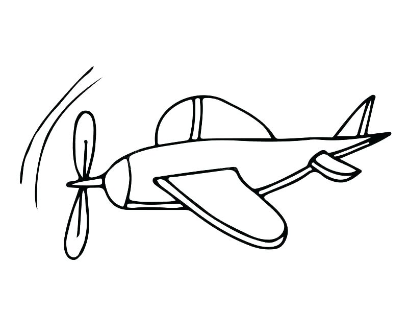 800x611 Coloring Pages Airplane Coloring Page Books For Kids Colouring