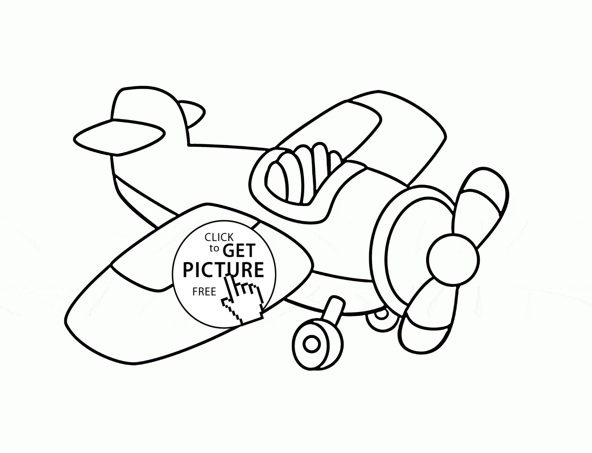2080x1591 Free Printable Airplane Coloring Pages For Kids Adorable Preschool