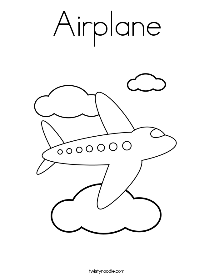 685x886 Plane Coloring Pages Beautiful Airplane Coloring Pages Preschool