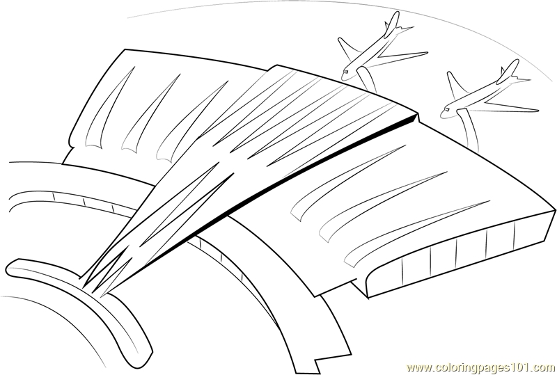 800x539 International Airport Coloring Page Free Airport Coloring Pages