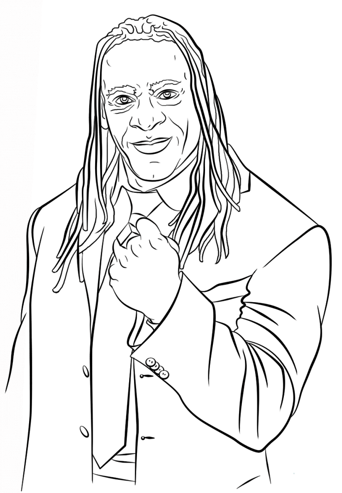 694x1000 Free Printable World Wrestling Entertainment Or Wwe Coloring Pages
