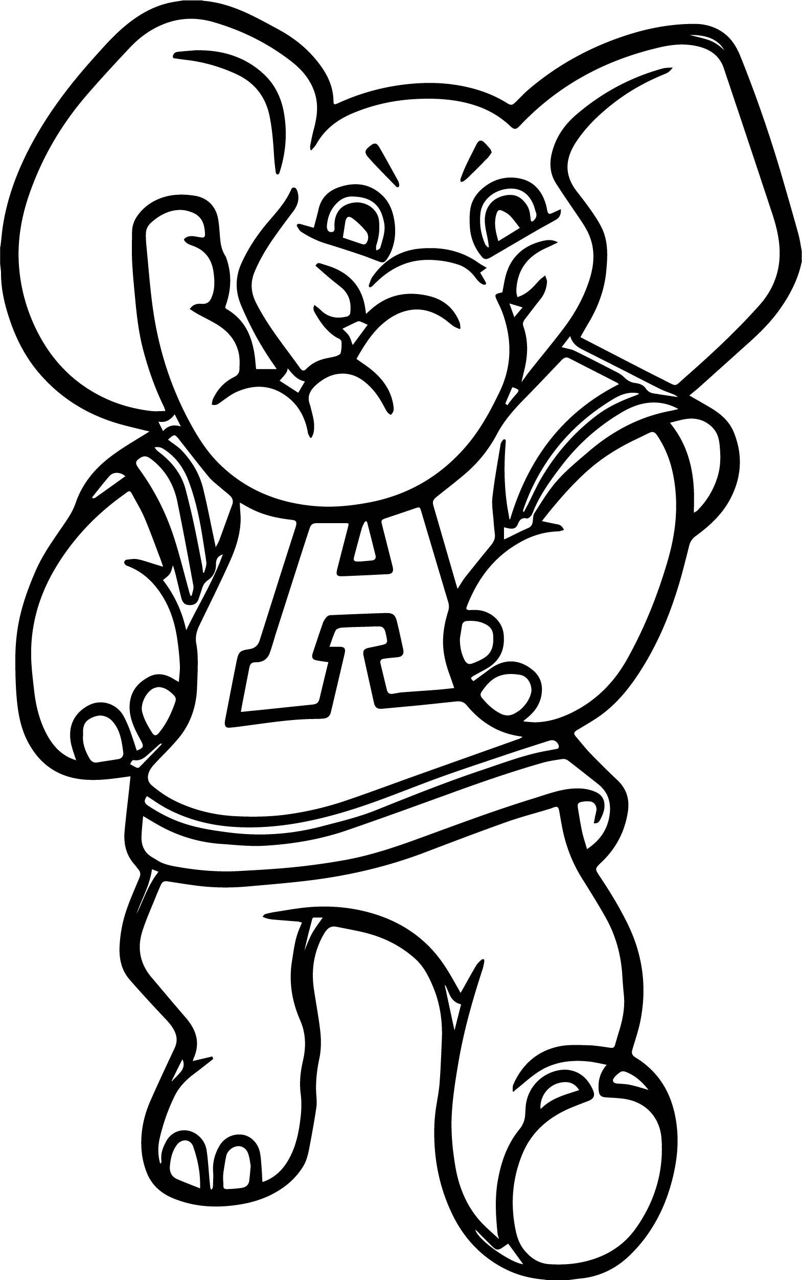 1569x2503 Astonishing University Of Alabama Coloring Pages Pic For Football