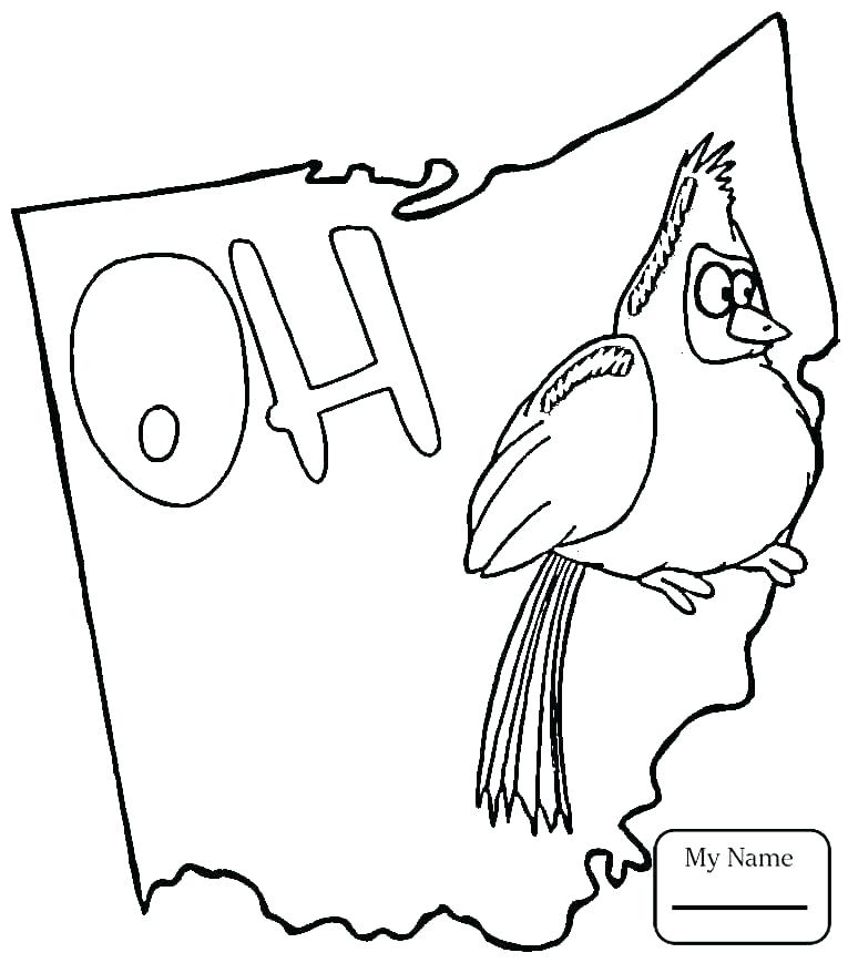 765x869 Alabama State Bird Coloring Page Vanda