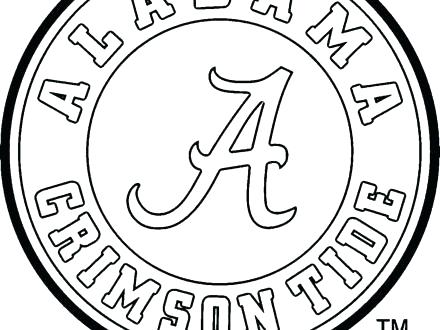 Alabama Crimson Tide Coloring Pages