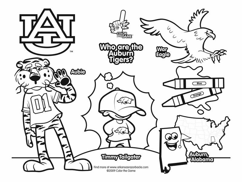 800x600 Coloring Alabama Crimson Tide Football Coloring Pages