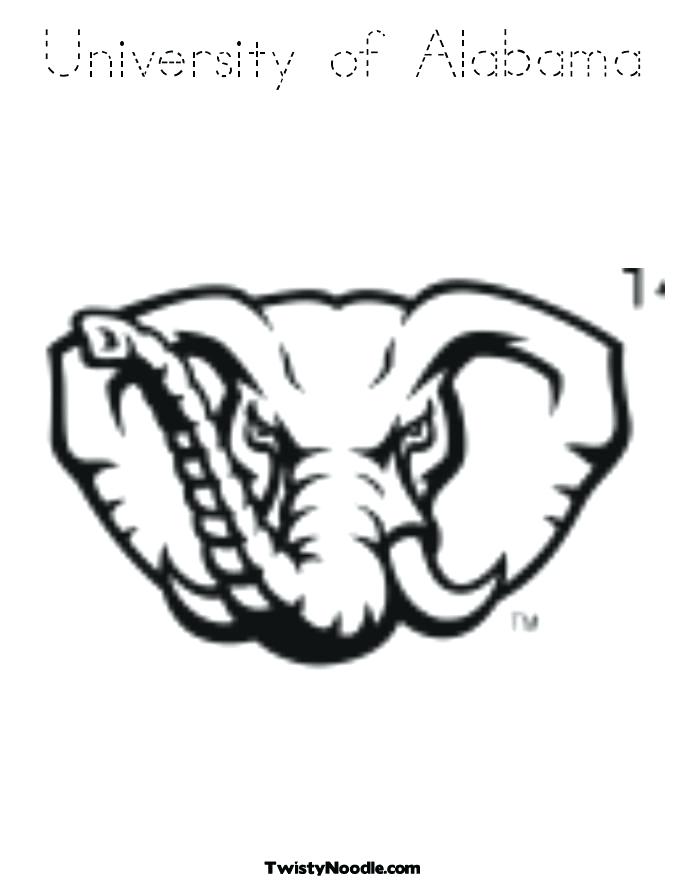 685x886 Coloring Pages Of Alabama Football