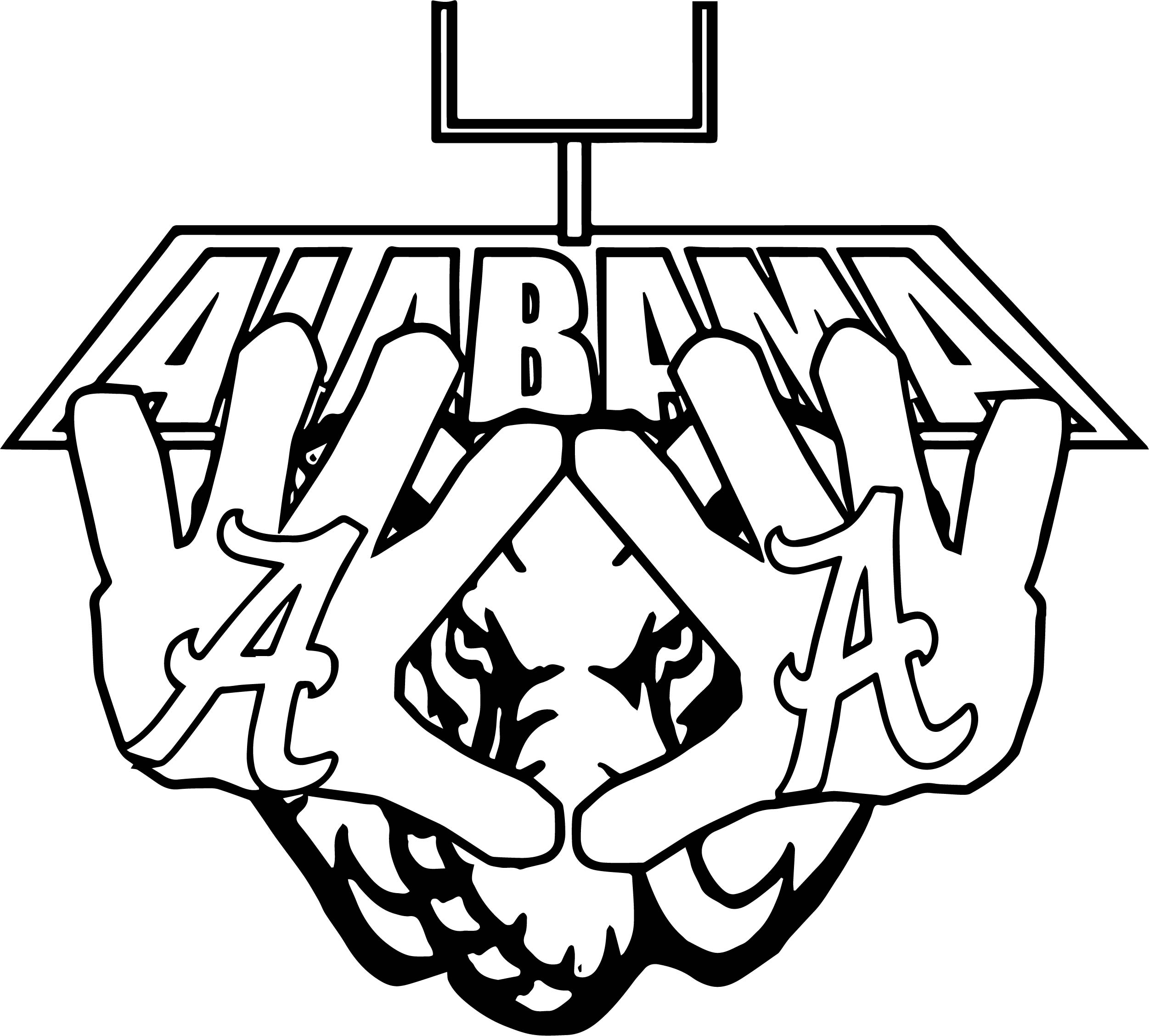 2502x2255 Nice Alabama Crimson Tide Coloring Pages Gift