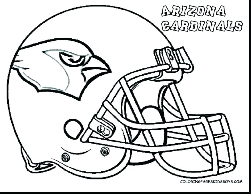 878x678 Football Printable Coloring Pages Football Printable Coloring