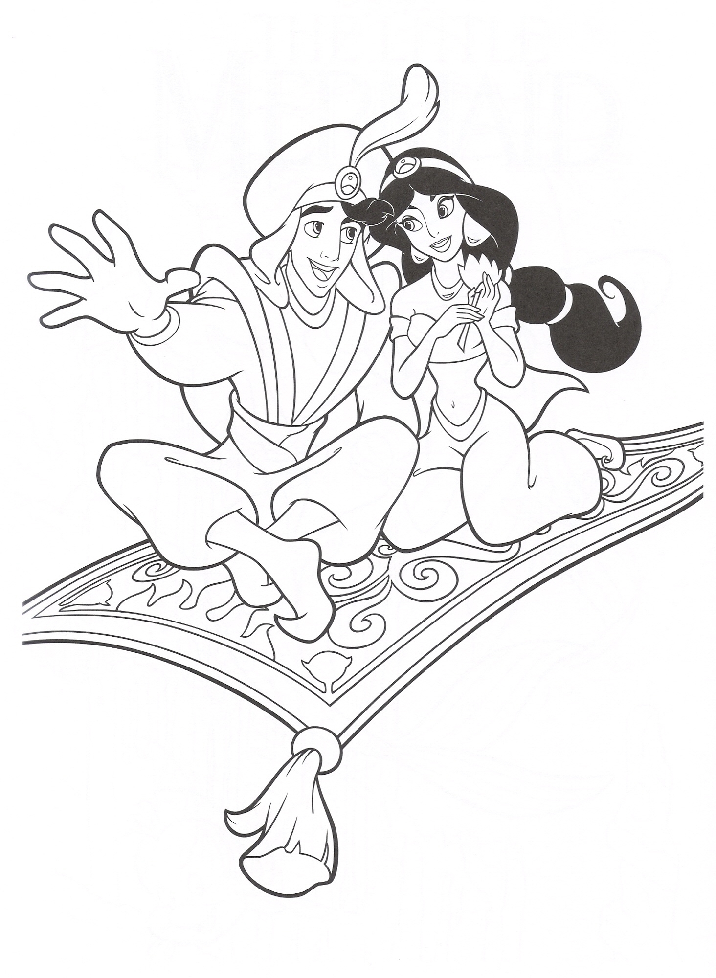 1464x2000 Disney Aladdin Coloring Pages Coloring Pages