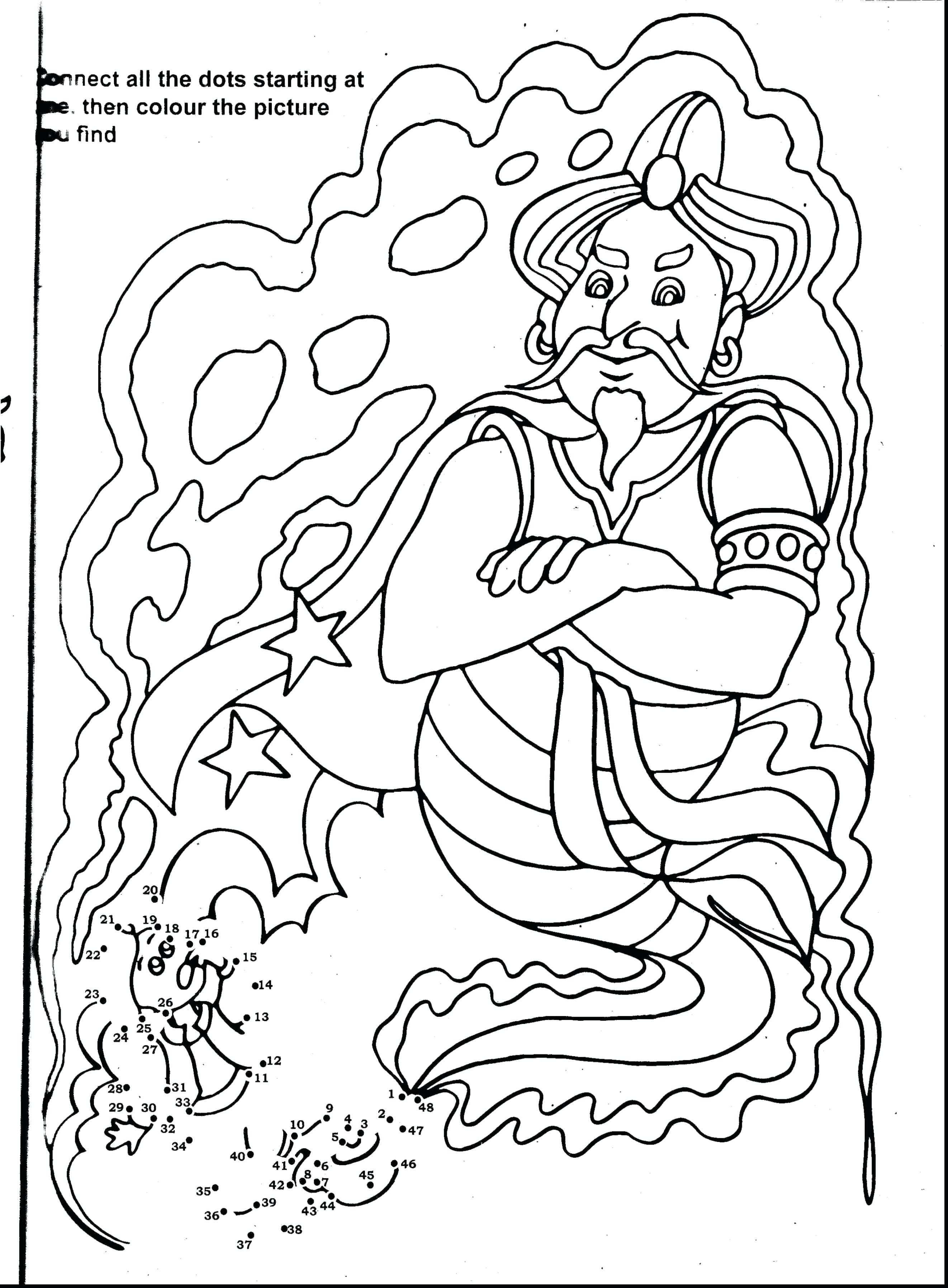 2644x3590 Aladdin Coloring Pages Online Fresh Coloring Disney Aladdin