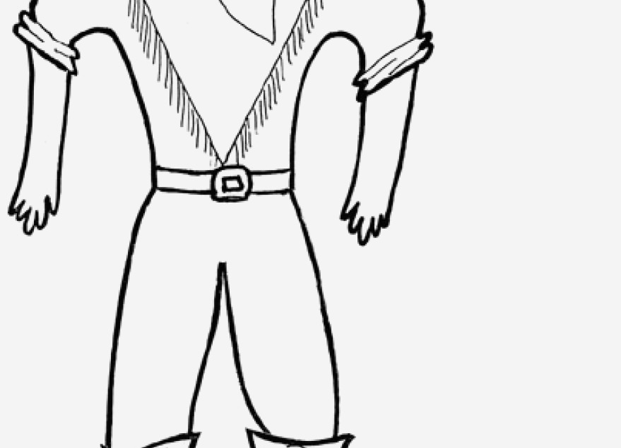 Alamo Coloring Page