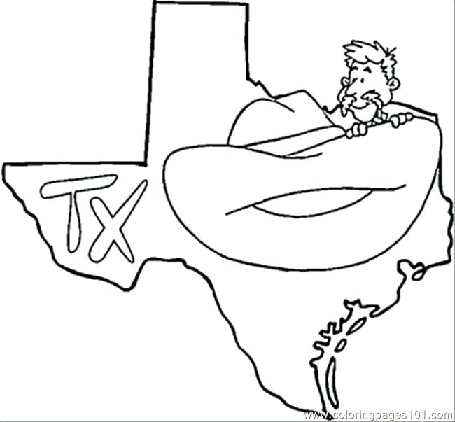 650x603 Free Texas History Coloring Pages Kids Coloring Coloring Page Free
