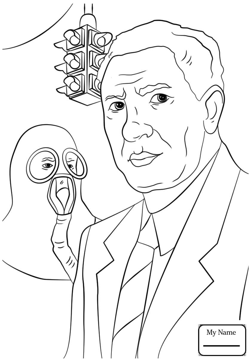 840x1210 Albert Einstein Coloring Pages Famous Scientists And Inventors 840