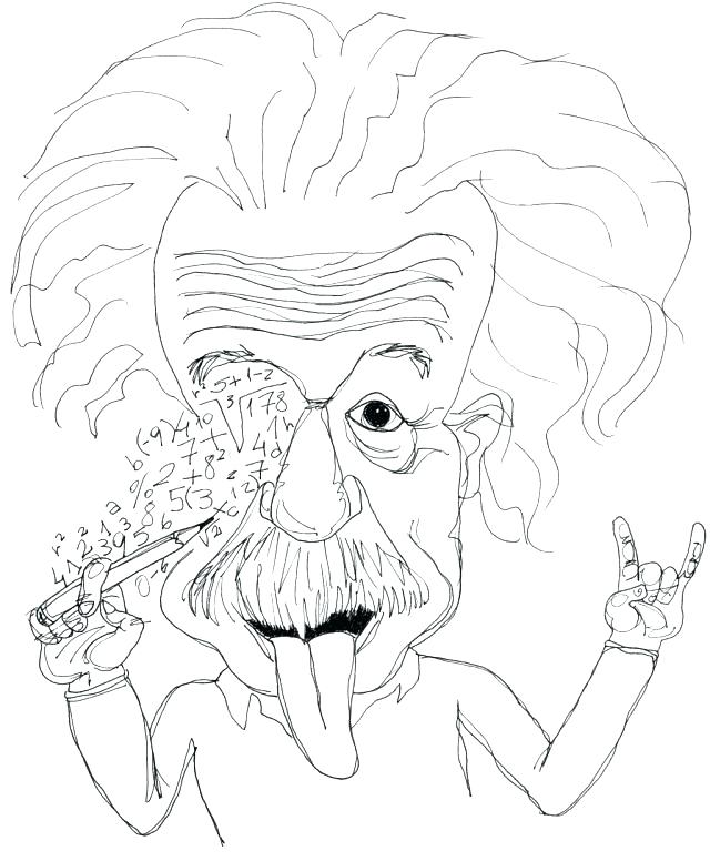 640x776 Albert Einstein Colouring Page Coloring Pages Printable Pictures